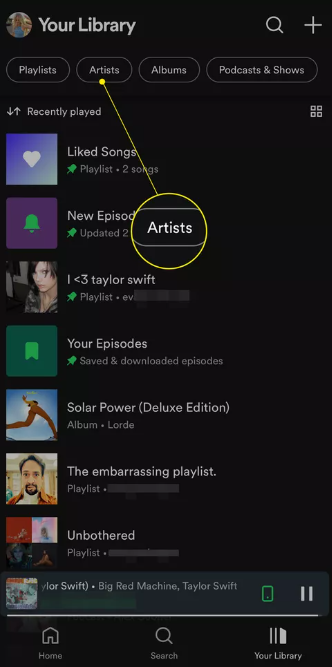 Discover Top Artists on Spotify