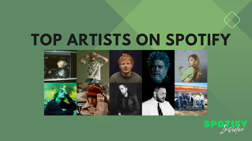 top artists on spotify