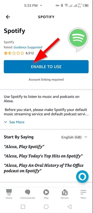 How to Connect Alexa to Spotify