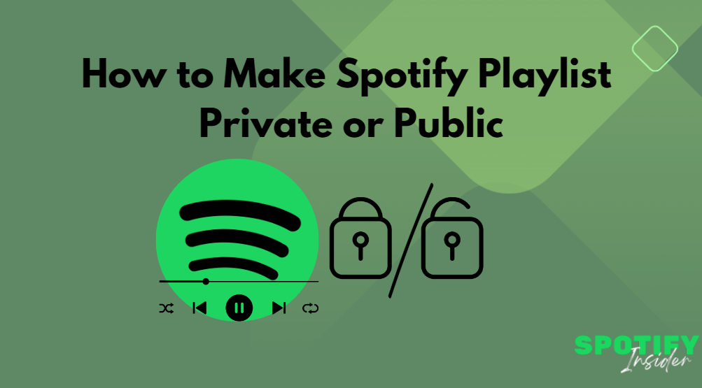 How to Make Spotify Playlist Private or Public
