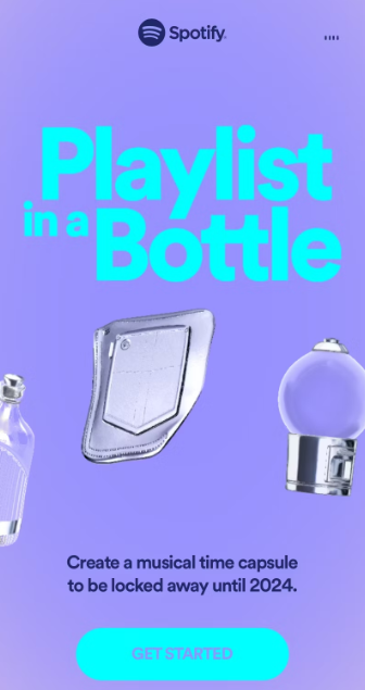 Make Your Spotify Playlist In A Bottle