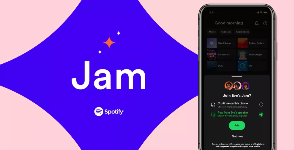 Spotify Unveils Jam, a New, Personalized Way to Listen With Your Entire Squad