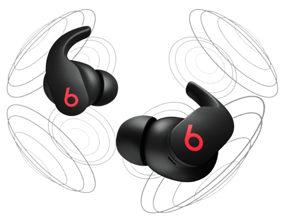 Beats Fit Pro - True Wireless Noise Cancelling Earphones - Apple H1 Headphone Chip, Compatible with Apple & Android, Class 1 Bluetooth, Built-in Microphone, 6 Hours of Listening Time - Beats Black