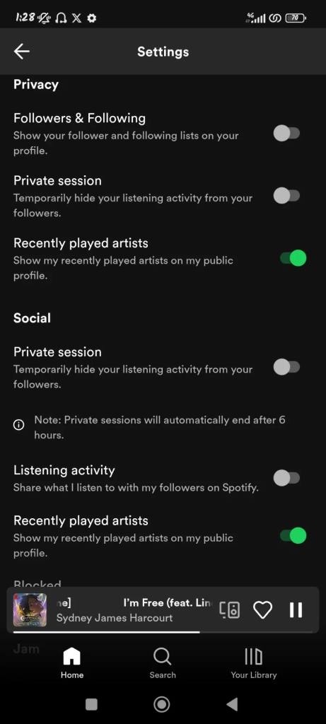 How to Show or Hide Your Spotify Activity